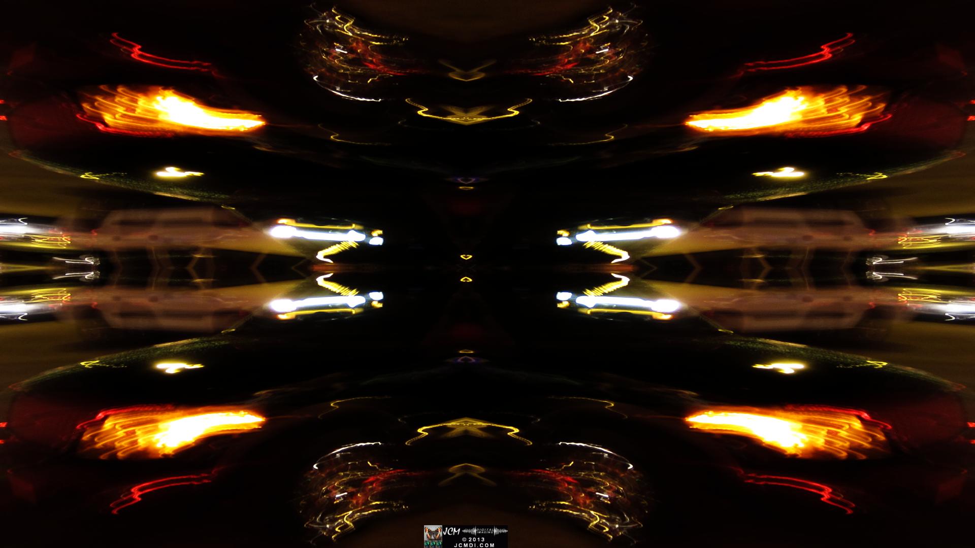 Wakefield Holiday Lightshow 2013 Quadroscopic long exposure artwork